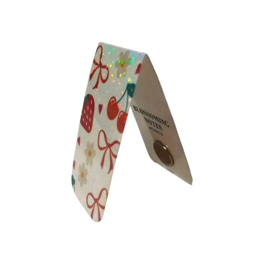 Bows & Fruit Magnetic Bookmark