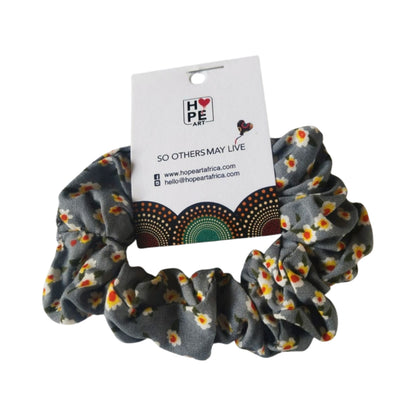 Floral Scrunchie