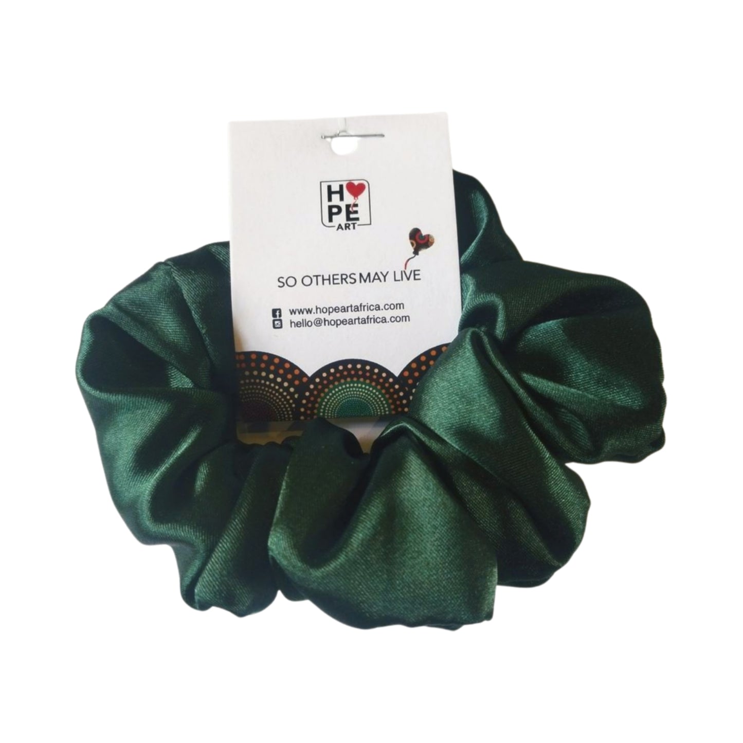 Green Scrunchie