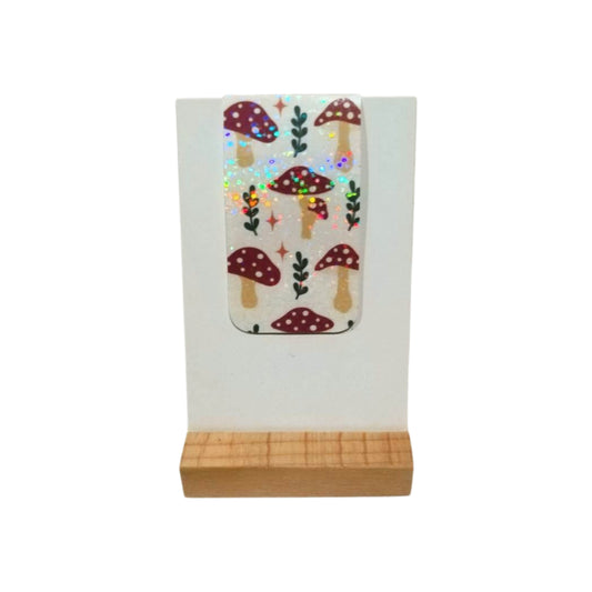 Mushroom Forest Magnetic Bookmark