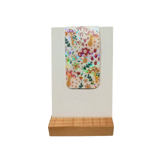 Romantic Mushroom Magnetic Bookmark