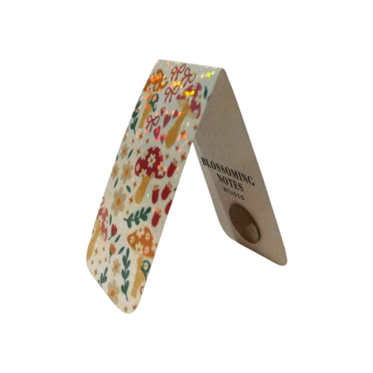 Romantic Mushroom Magnetic Bookmark